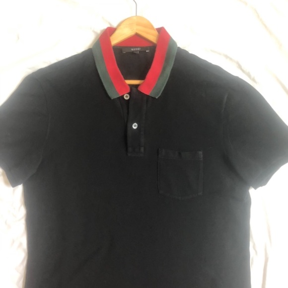 Gucci polo shirt black - Picture 4 of 5